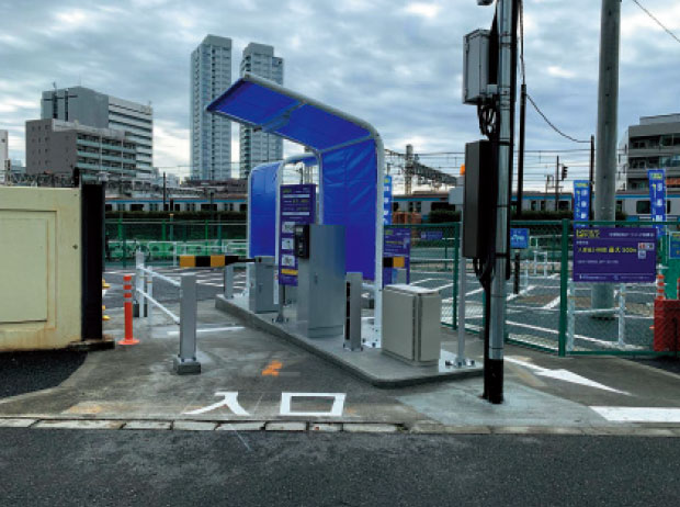 中野駅前 オートバイ駐車場 のイメージ