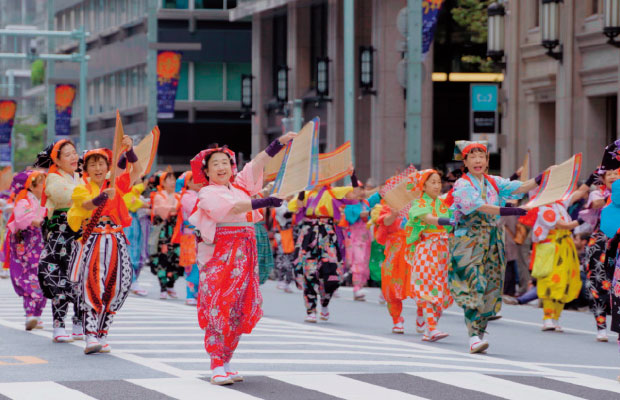 五街道の起点・日本橋に全国のお祭りが大集結しましたのイメージ3