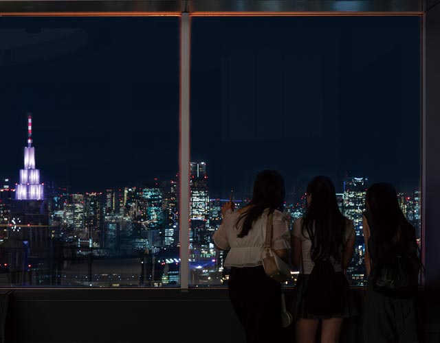 アニメと同じ場所