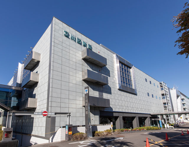 立川防災館の外観