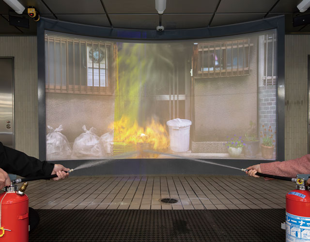 アニメと同じ場所